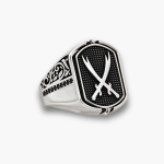 Knight Flip Signet Ring