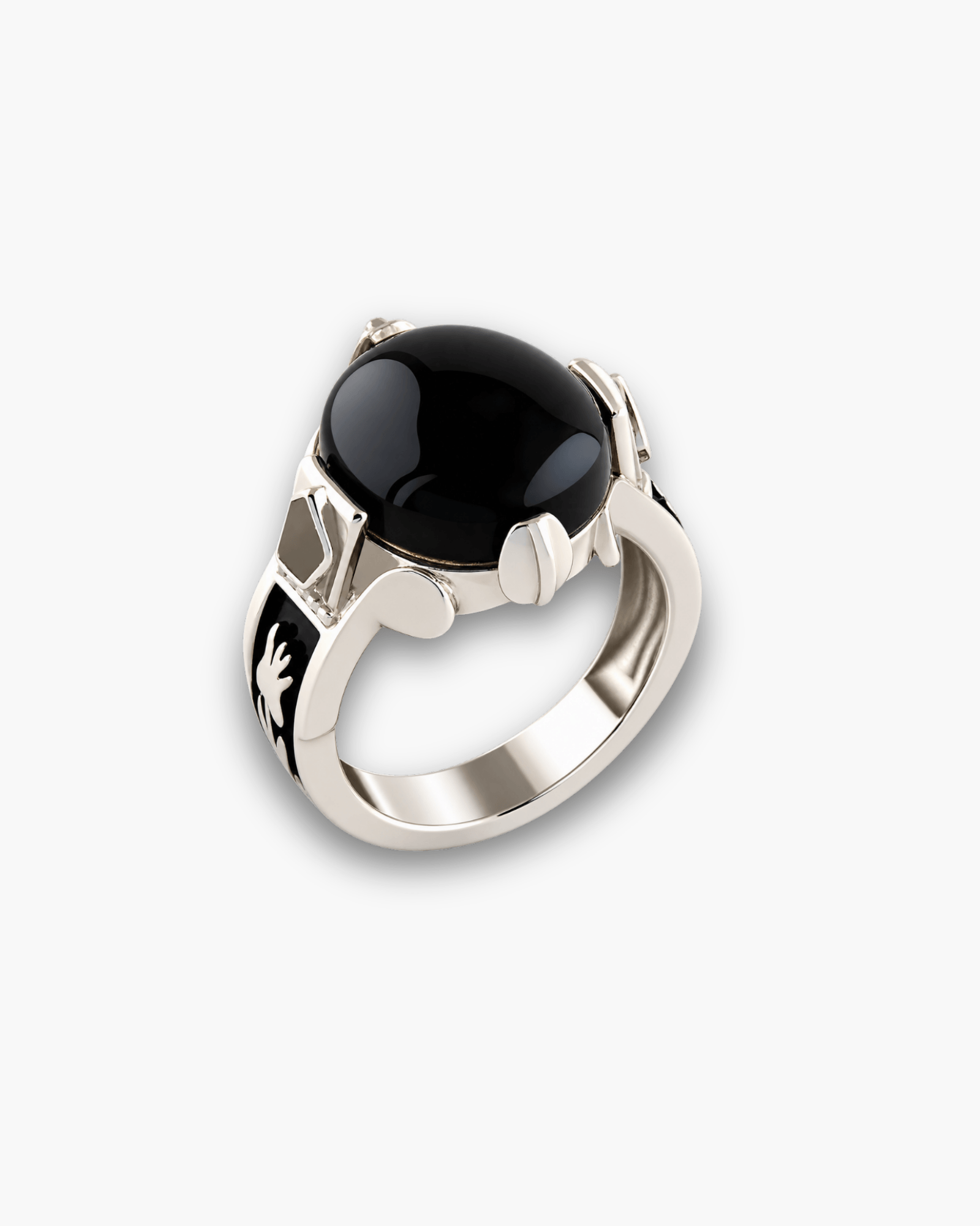 Floral Silver Ring