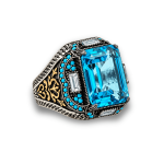 Aquamarine Regent Ring