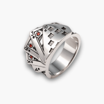 Gambler Band Ring