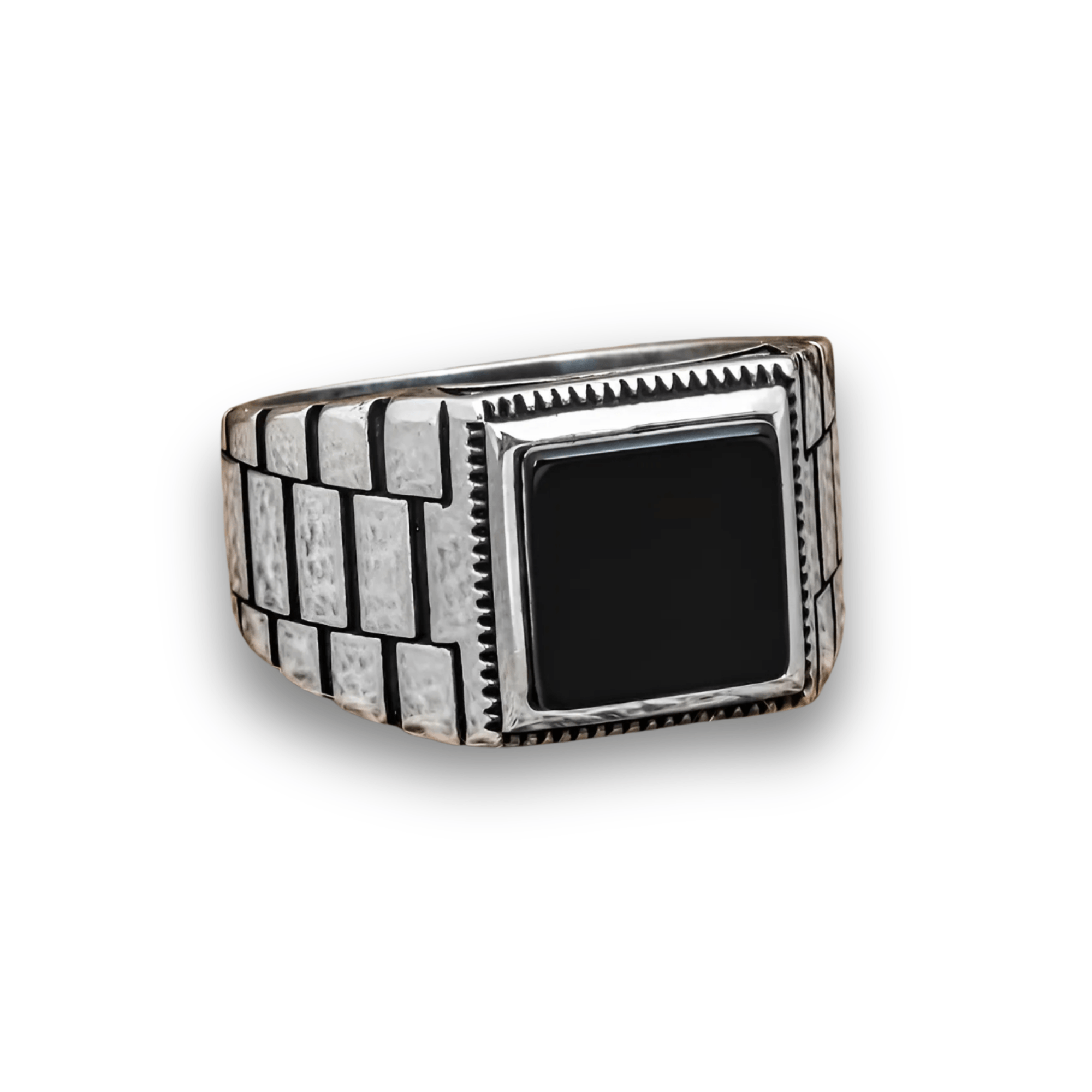 The Victorian Black Ring – 925 Silver