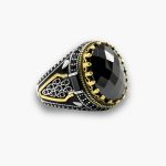 Royal Black Onyx Ring