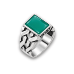 The Cypher – RGB Feroza Ring (925 Silver)