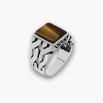 Cypher Tiger Eye Ring