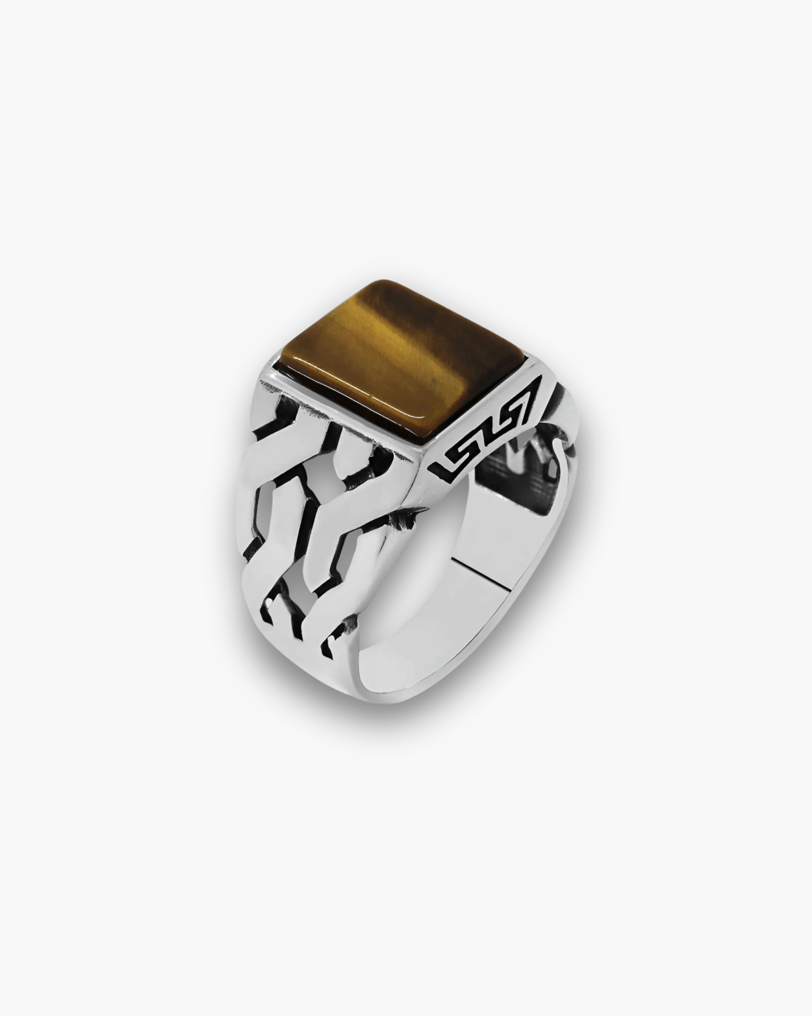 Cypher Tiger Eye Ring