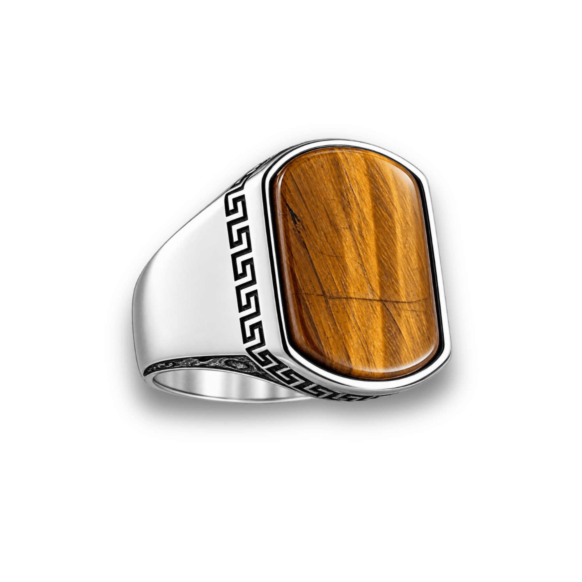 Obsidian Dual Stone Ring