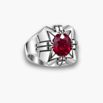 Sultan Ruby Crown Ring