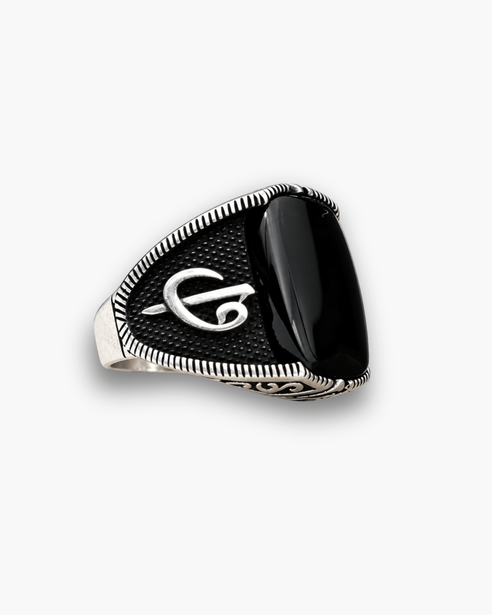 Alif Waw Calligraphy Ring