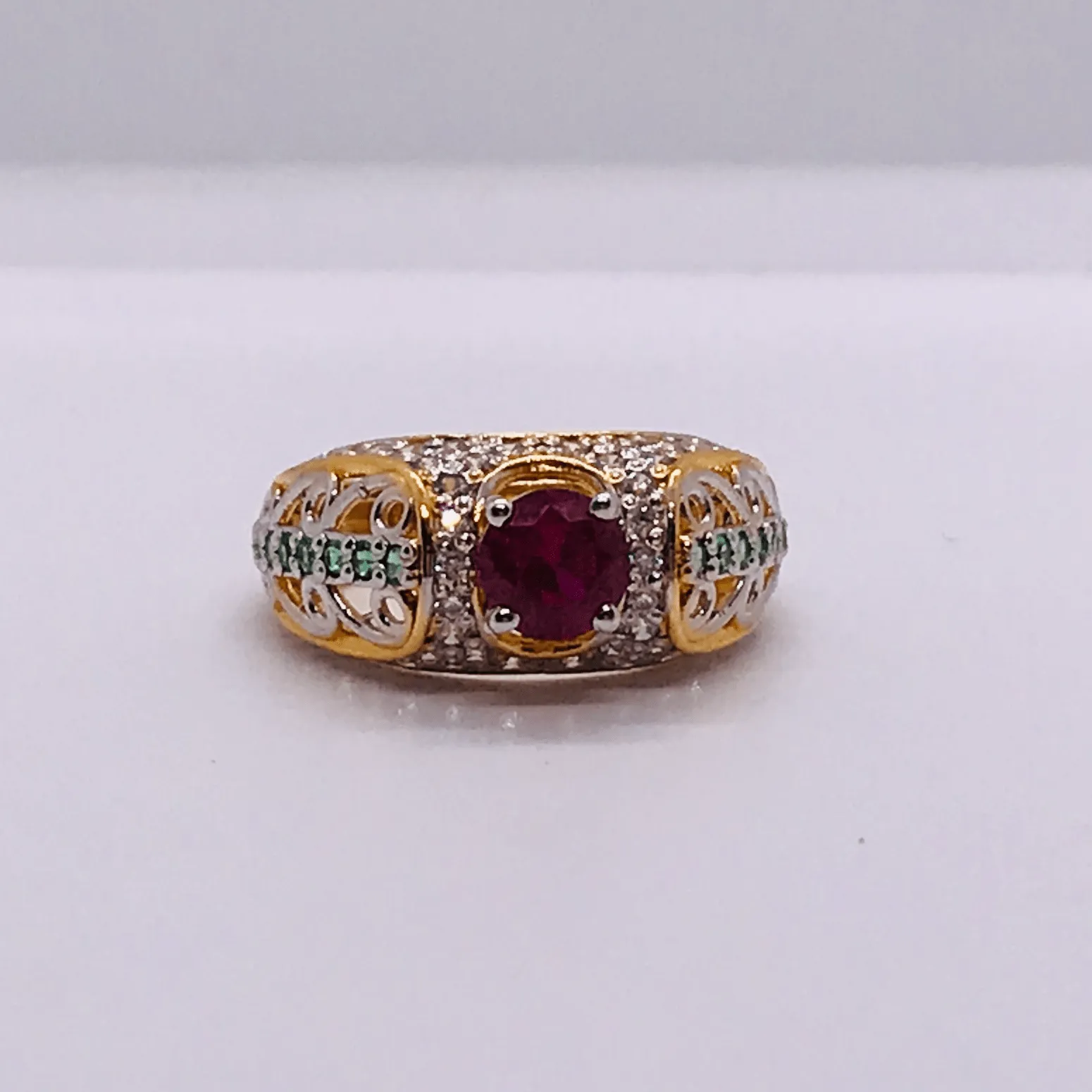Royal Ruby Sparkle ring - Image 3