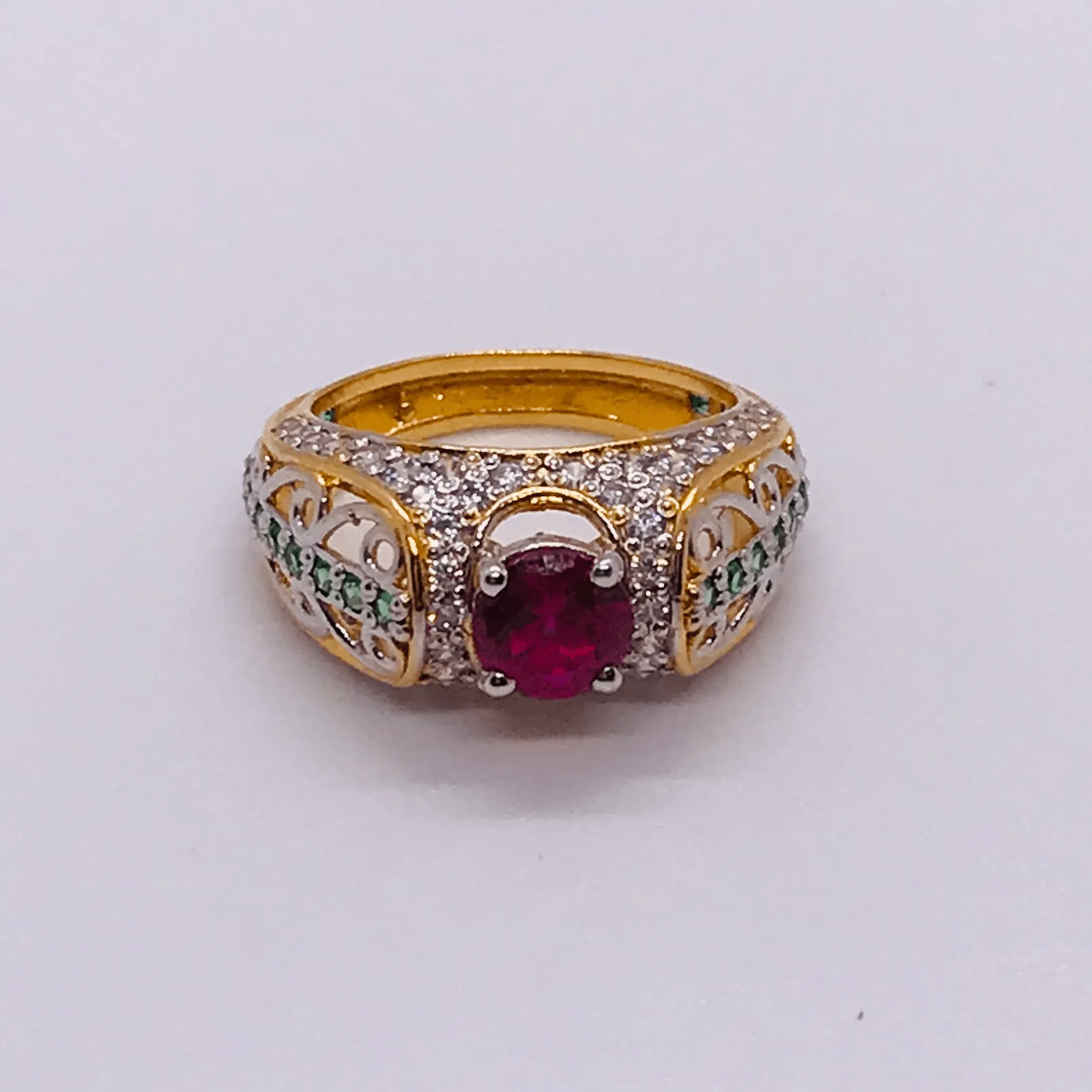 Royal Ruby Sparkle ring - Image 2