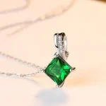 STAR EMERALD PENDANT