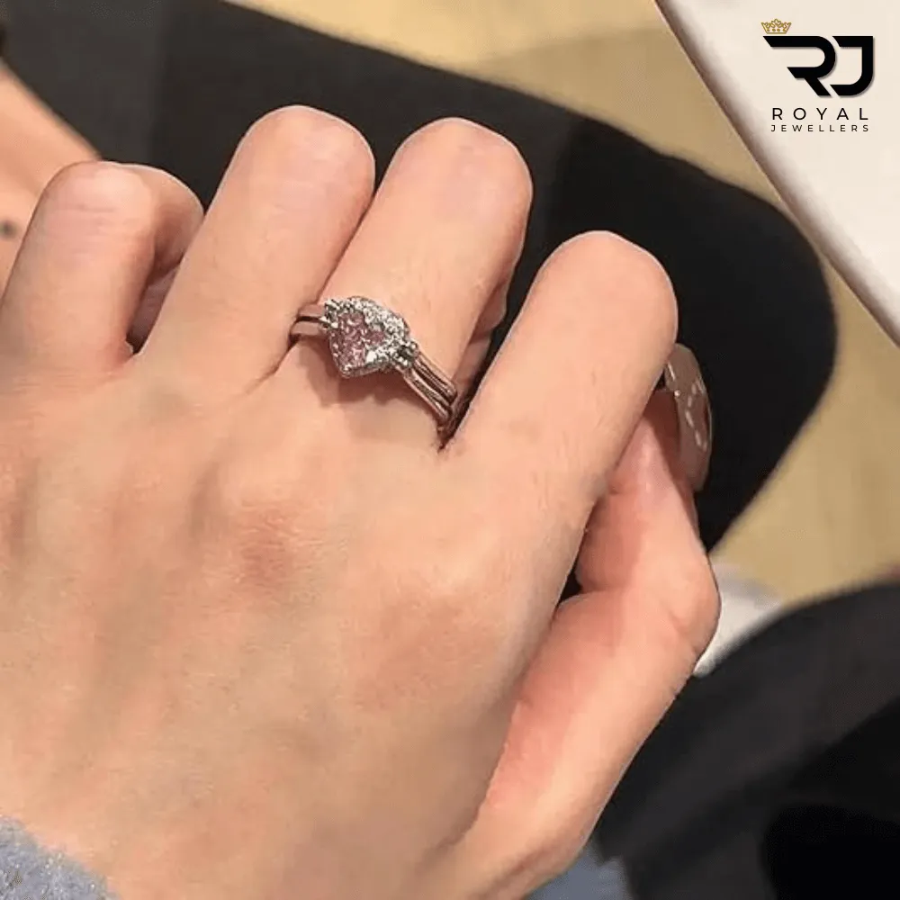The Sweetheart Flip Ring – Romantic Pink Zircon - Image 2