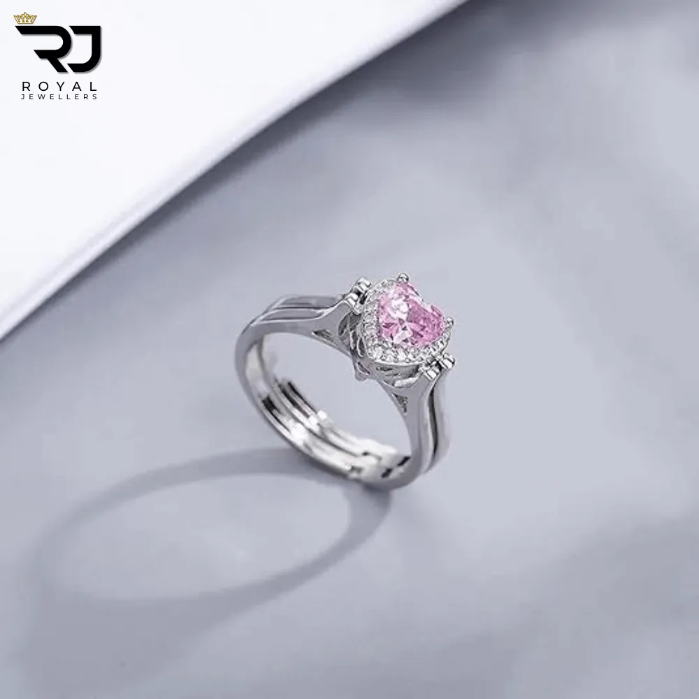 The Sweetheart Flip Ring – Romantic Pink Zircon - Image 3