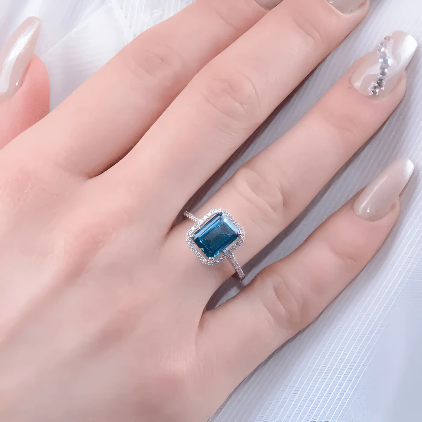 the royal cushion ring