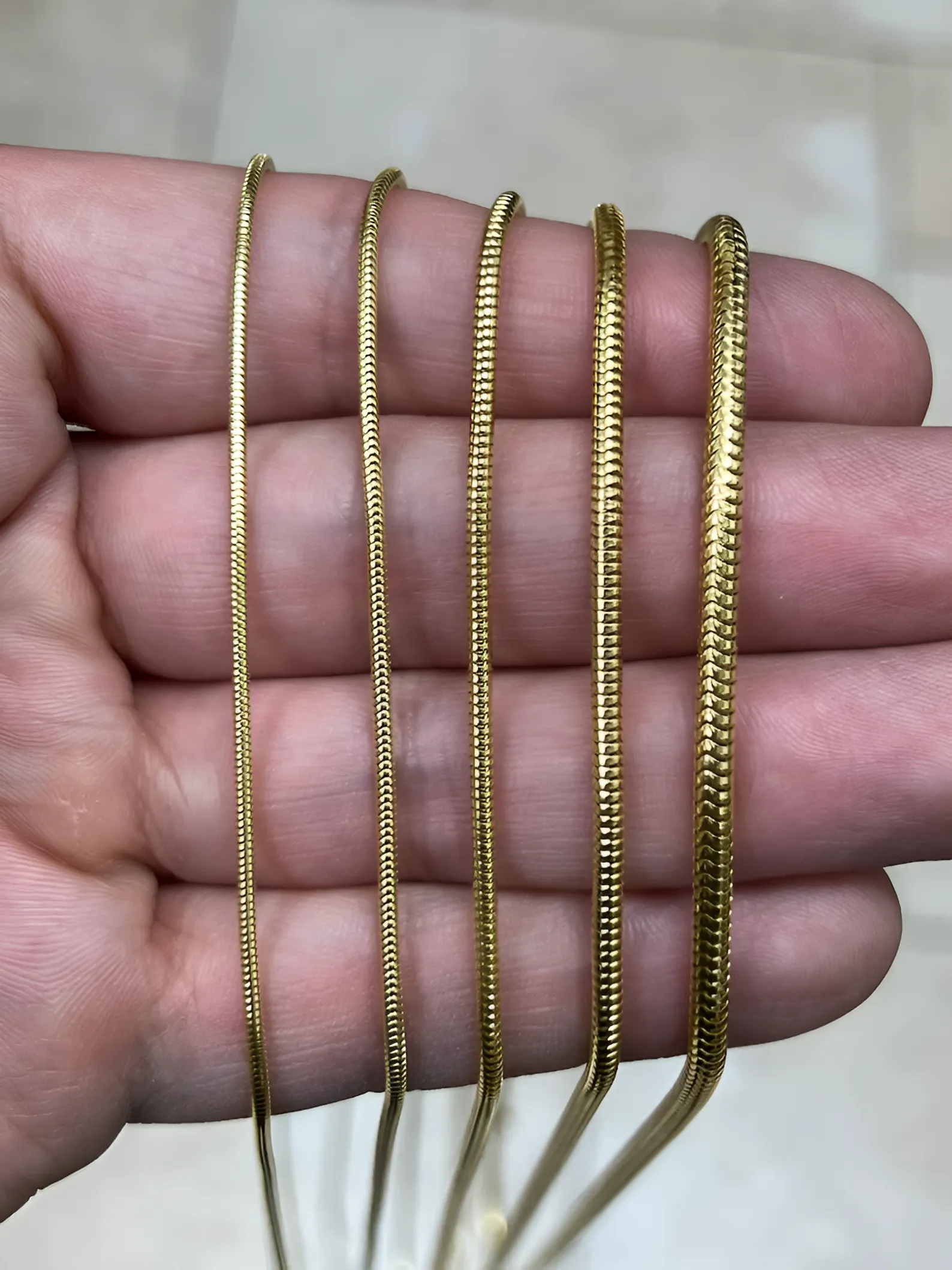 Round Snake Chain