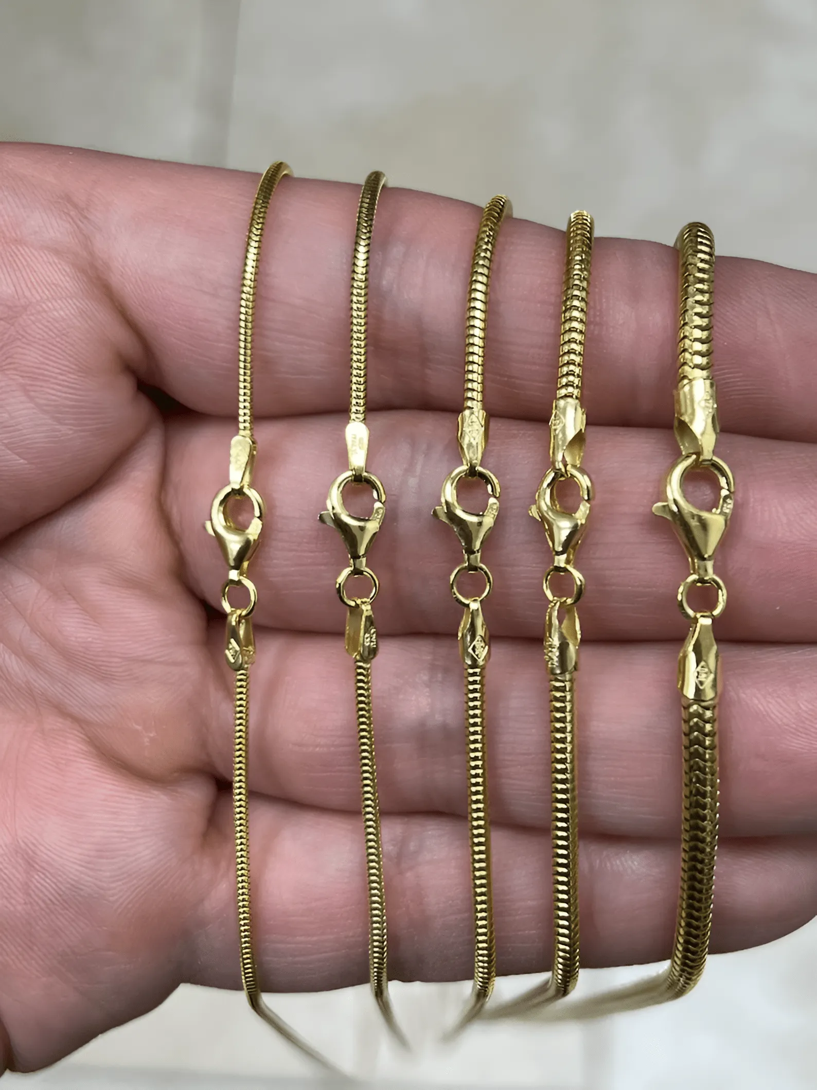 Round Snake Chain - Image 2