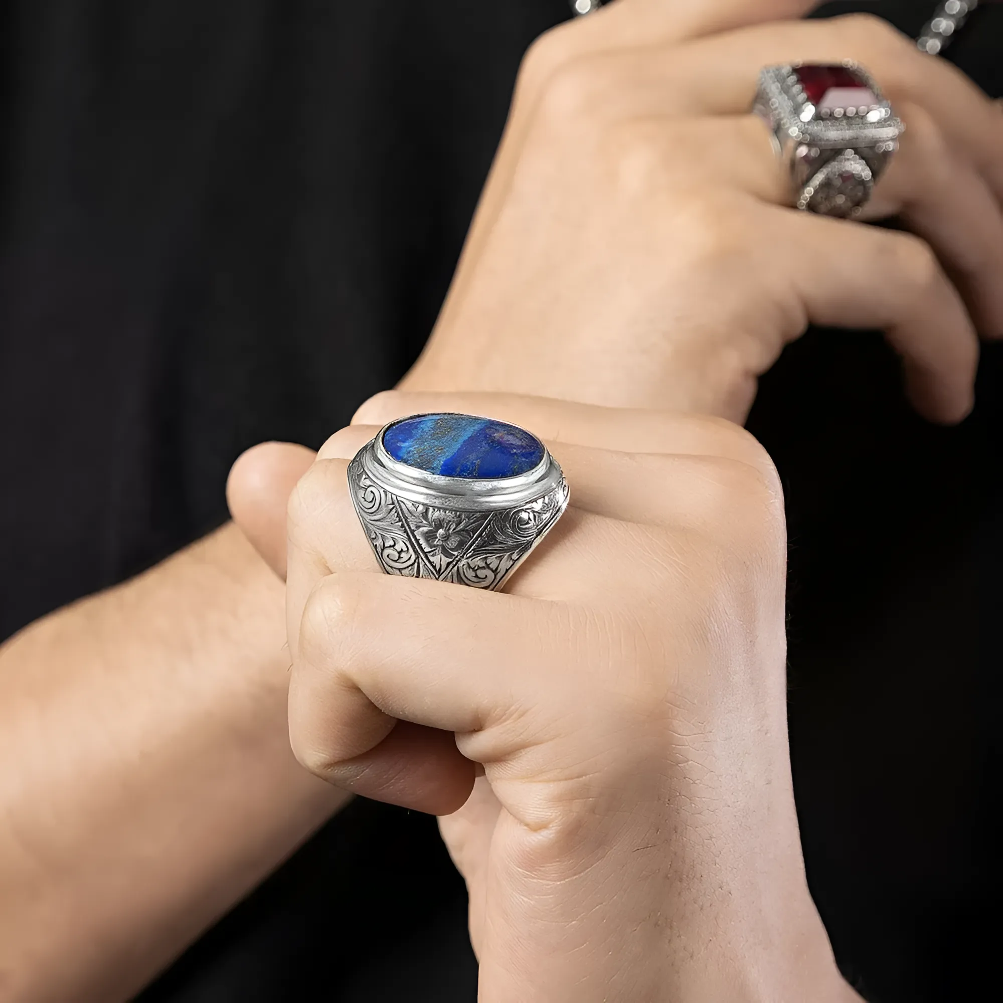 LAPIS DELIGHT RING