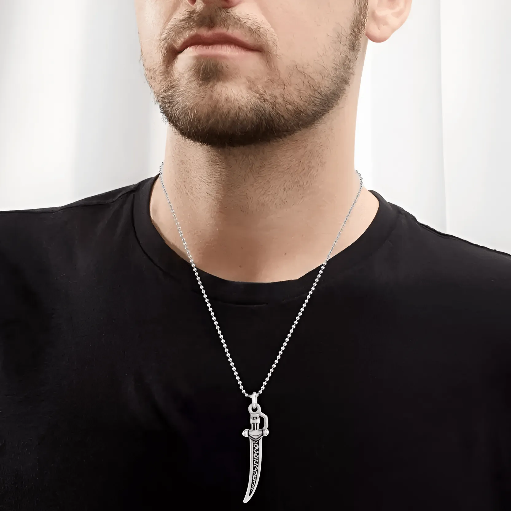 VINTAGE sword pendant
