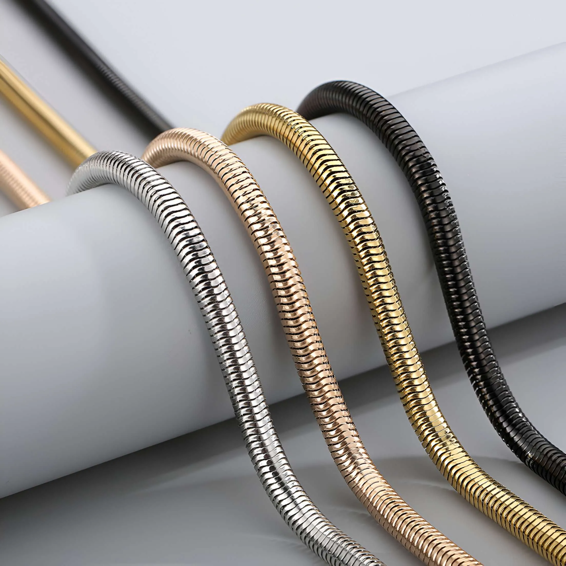 Round Snake Chain - Image 4