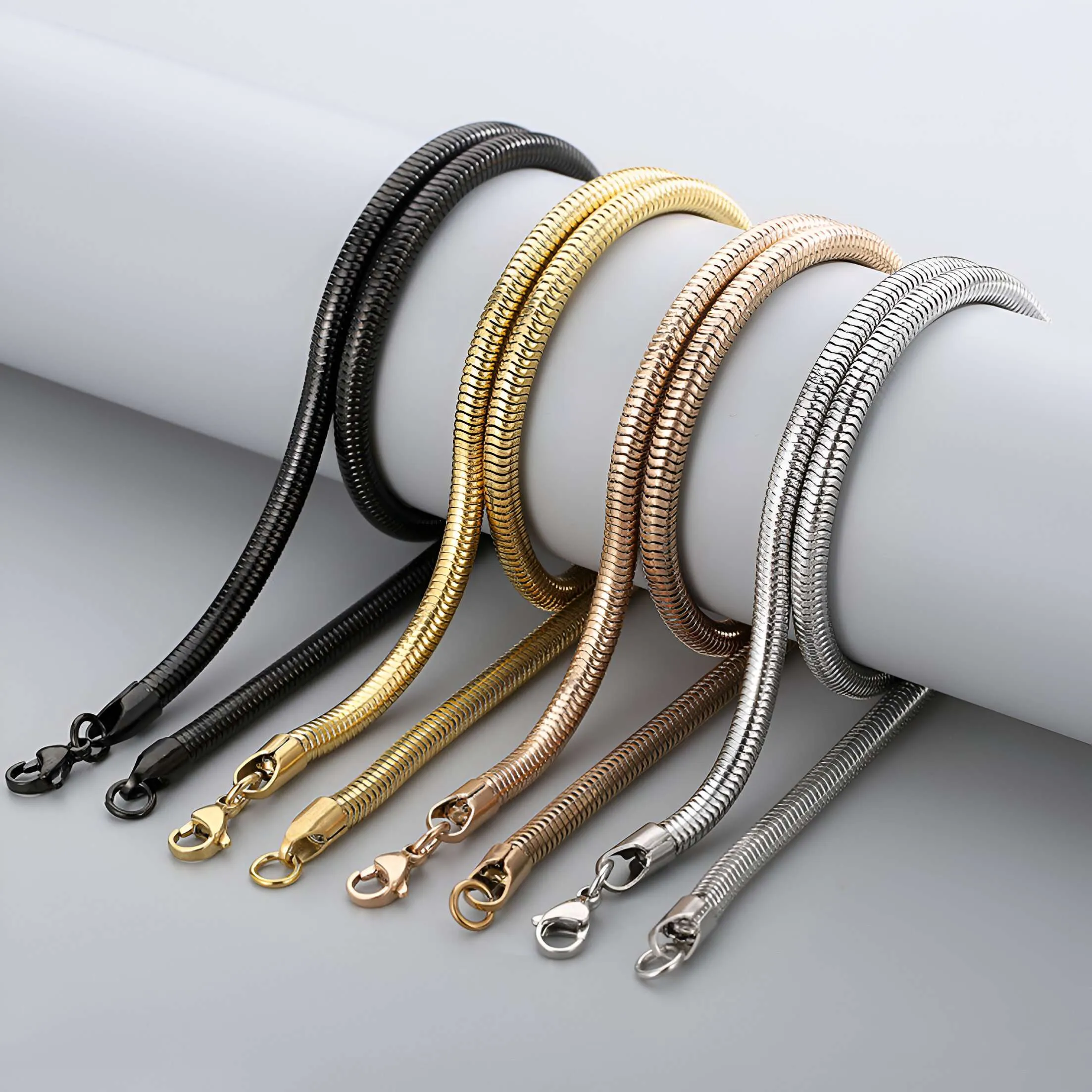 Round Snake Chain - Image 3